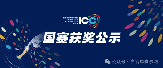 【白名单赛事】公示2024-2025学年全球发明大会中国区全国总决赛获奖名单